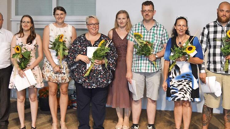 Die besten Absolventen wurden ausgezeichnet. Foto: Johannes Salomon