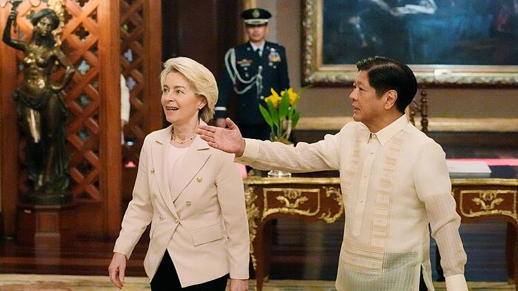 Pr&auml;sidentin der Europ&auml;ischen Kommission besucht Philippinen