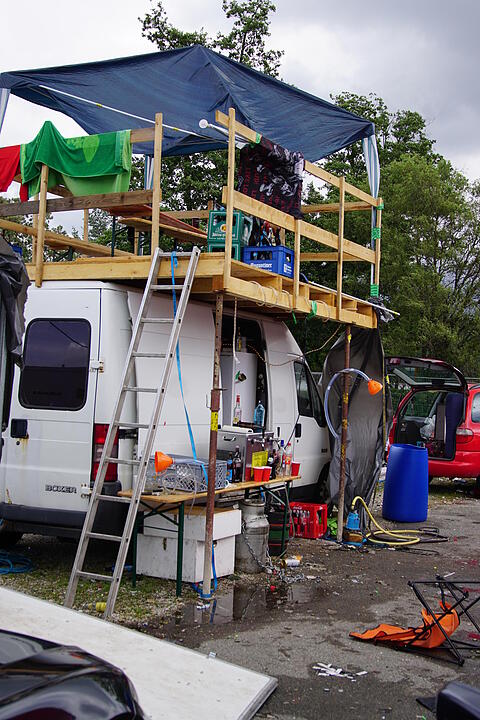 Drei Tage Zeltplatz bei Rock im Park