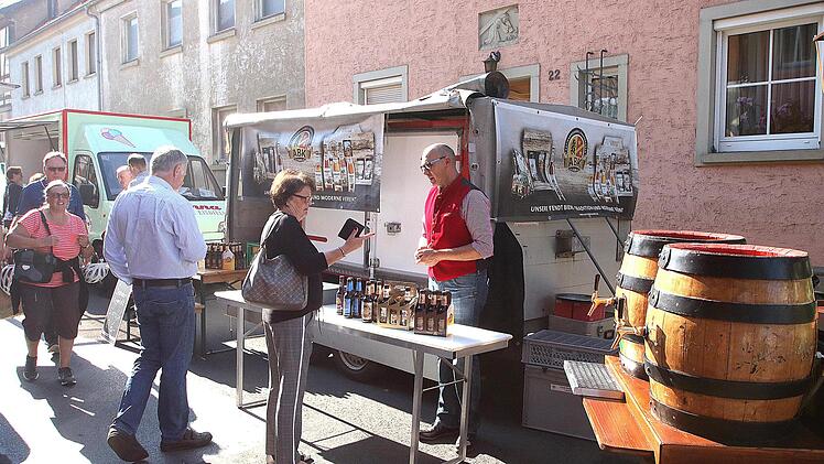 Herbstmarkt in Münnerstadt 2018. Dieter Britz