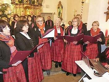 Die Singgruppe Obertrubach  Foto: Thomas Weichert
