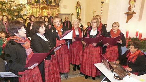 Die Singgruppe Obertrubach  Foto: Thomas Weichert