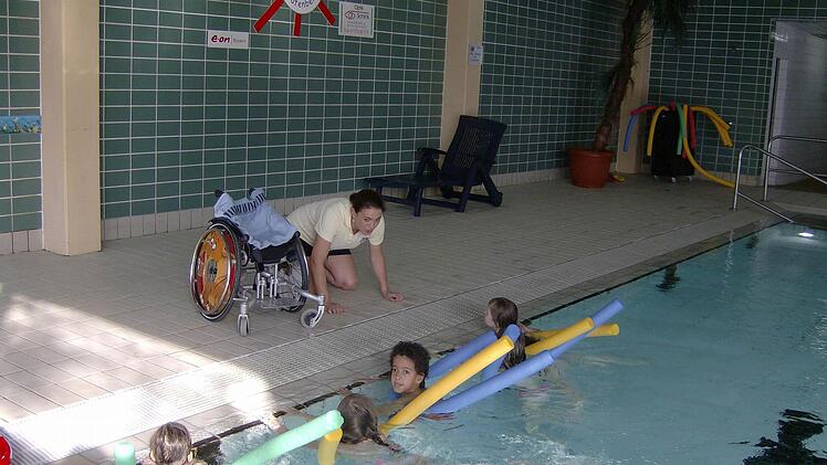 Es gibt auch spezielle Kurse für körperlich beeinträchtigte Kinder.  Foto: privat
