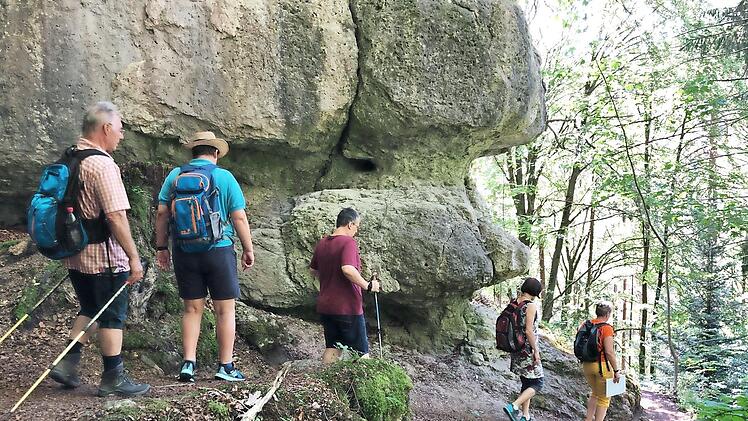 Ins Klumpertal und auf den Naturlehrpfad der Pretzfelder Kirschgärten führen die Wanderungen.