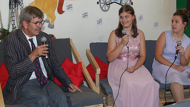 Abschlussfeier der Freiherr-von-Lutz-Mittelschule in Münnerstadt.Dieter Britz