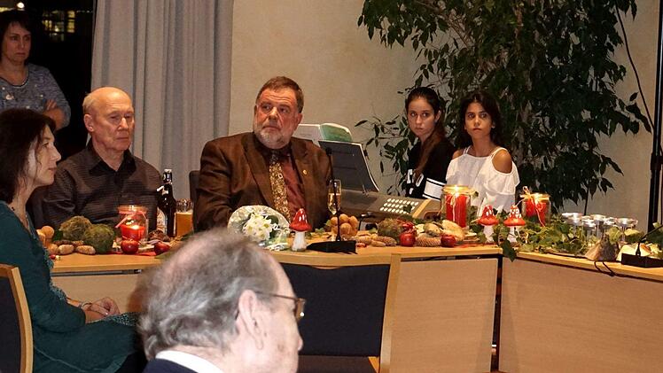 Beim Neujahrsempfang in WeisendorfRichard Sänger