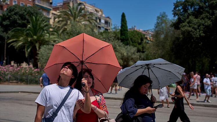 Hitze in Spanien - Barcelona