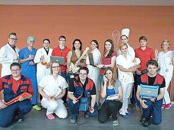 Das Uni-Klinikum Erlangen bildet jedes Jahr 250 Jugendliche in 19 verschiedenen Berufen aus. Foto: Uni-Klinikum Erlangen