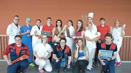 Das Uni-Klinikum Erlangen bildet jedes Jahr 250 Jugendliche in 19 verschiedenen Berufen aus. Foto: Uni-Klinikum Erlangen