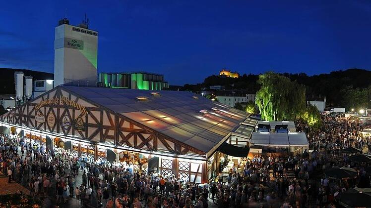 Die Bierwoche hat 2017 auf dem Brauereigelände einen großen Besucheransturm erlebt. Ob auch 2018 in der Lichtenfelser Straße gefeiert wird? Foto: Kulmbacher Brauerei/Klaus Rössner