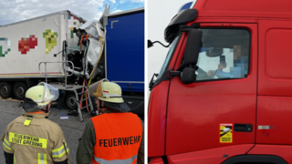 Schwerer Unfall auf der A9: Gaffer filmen Lkw-Crash