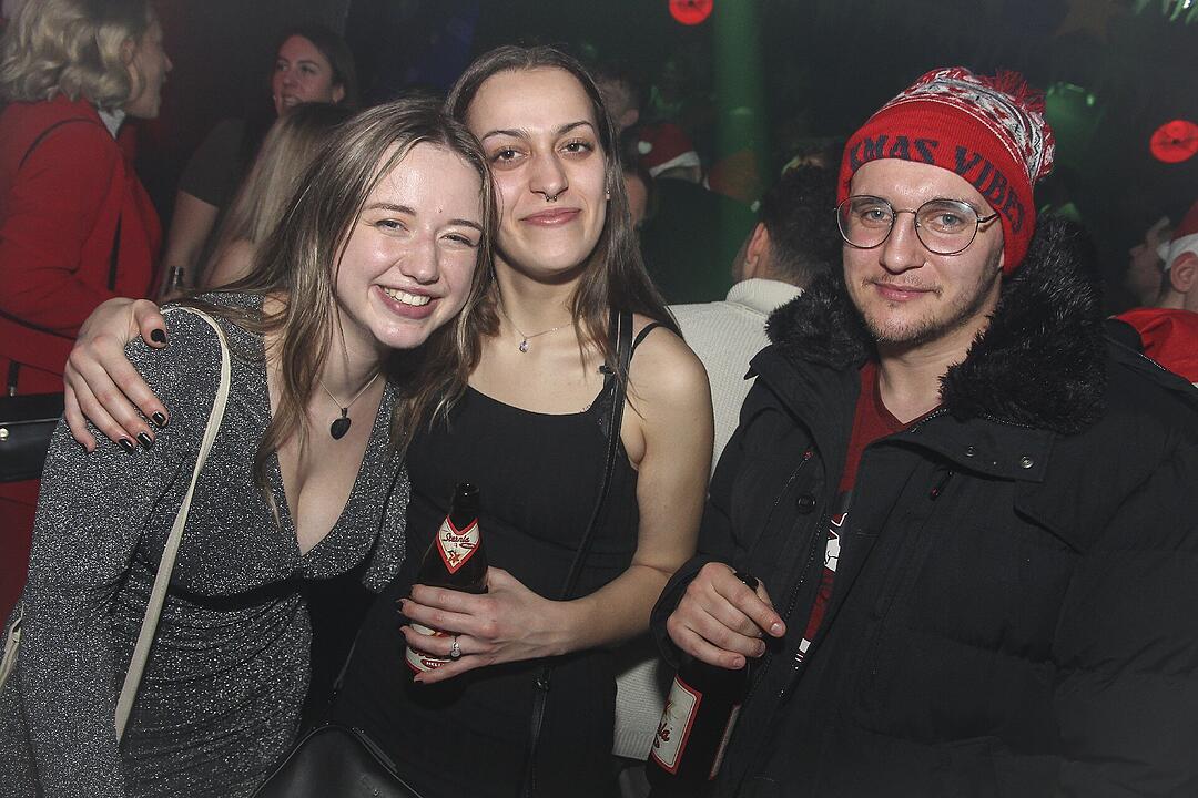 Partystimmung an Heiligabend