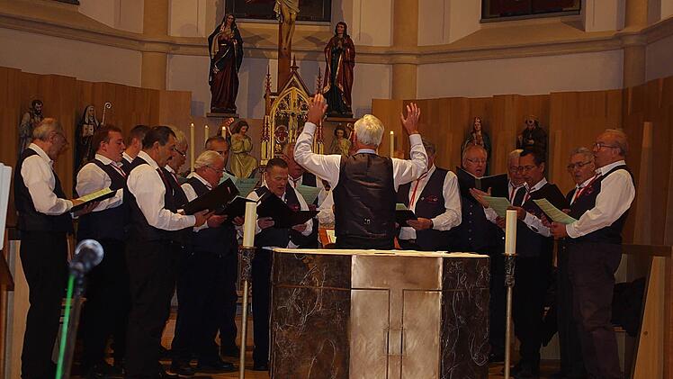 Der Männerchor Cäcilia Wilhelmsthal  Foto: Heike Schülein