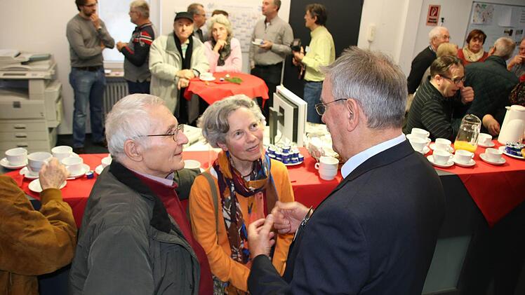Eindrücke vom Redaktionsfrühstück der Saale-Zeitung. Foto: Ralf Ruppert
