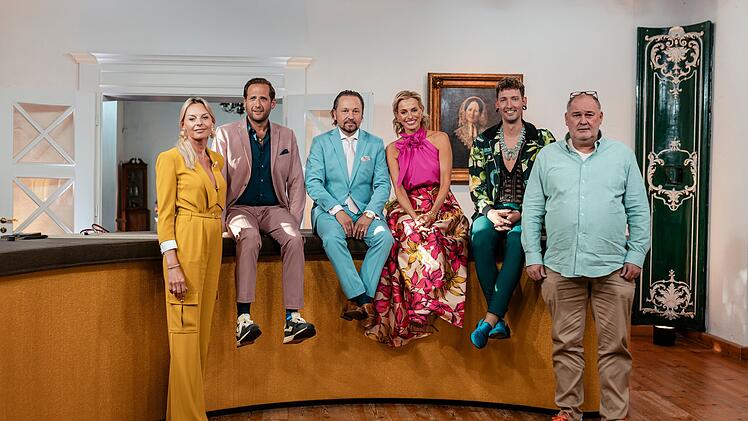 Das Händlerteam der aktuellen XXL-Ausgabe, von links: Susanne Steiger, Julian Schmitz-Avila, Wolfgang Pauritsch, Dr. Elisabeth "Lisa" Nüdling, Fabian Kahl und Walter "Waldi" Lehnertz.