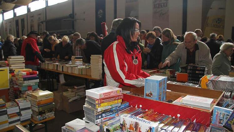 Lions-Flohmarkt in der Mönchshofhalle in Kulmbach Foto: Sonja Adam