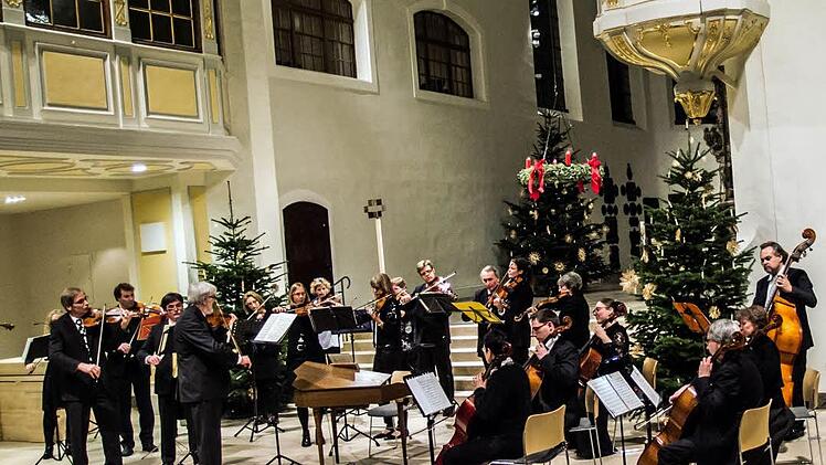Dass Collegium musicum Coburg veranstaltet am Sonntag (17. Dezember, 17 Uhr) sein traditionelles Weihnachtskonzert in St Moriz.Foto: Archiv/Jochen Berger
