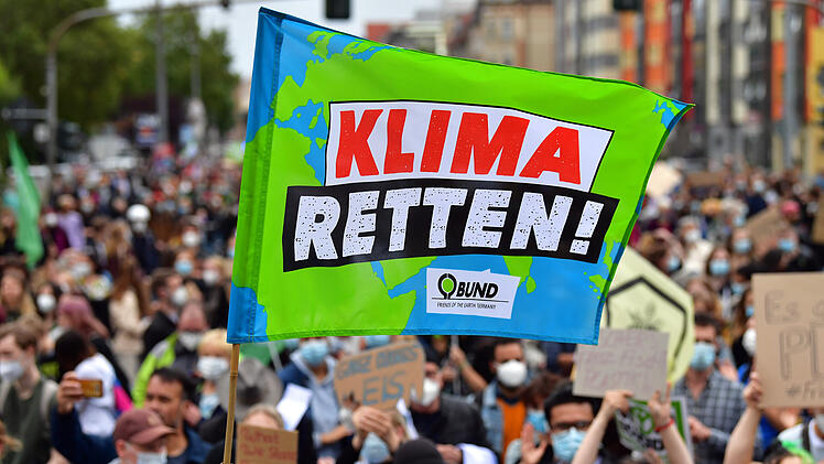 Demonstration von "Fridays for Future" in Erfurt