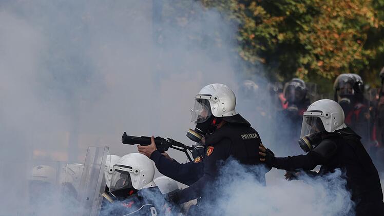 Proteste in Albanien