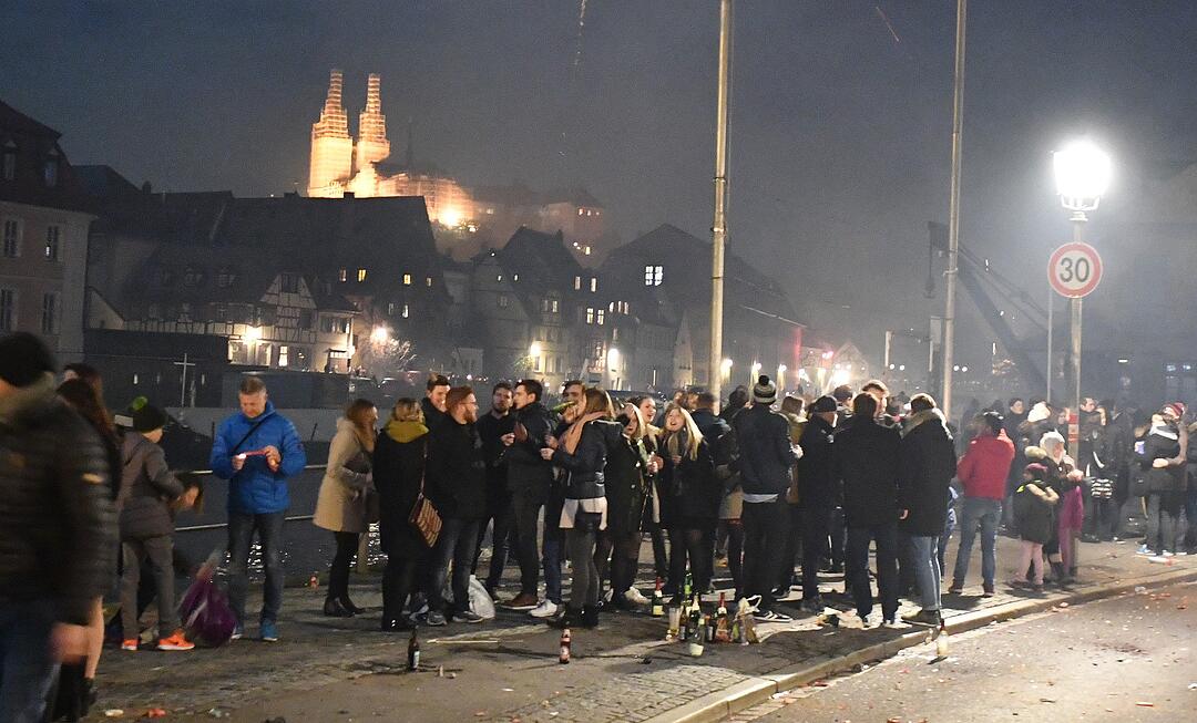 Silvester: Bamberg begrüßt 2018
