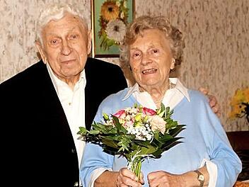 Das Jubelpaar Otto und Kunigunda Schöpf  Foto: Günther Geiling