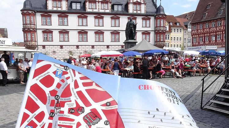 Impressionen vom Chorfest CoburgFoto: Jochen Berger