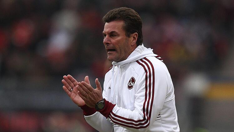 Dieter Hecking ist beim 1. FC Nürnberg kein Unbekannter. sportfoto zink