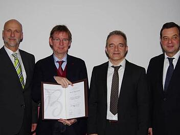 Der Bad Kissinger "Parkwohnstift-Preises für Gerontologie"gin in diesem in diesem Jahr an Dr. Matthias Kramer. Foto: Klaus Werner