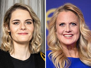 Hazel Brugger und Barbara Sch&ouml;neberger