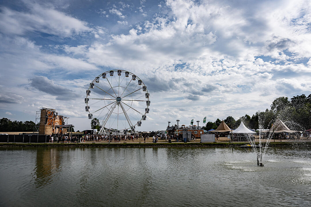 Beste Partystimmung auf dem Festival-Gelände!