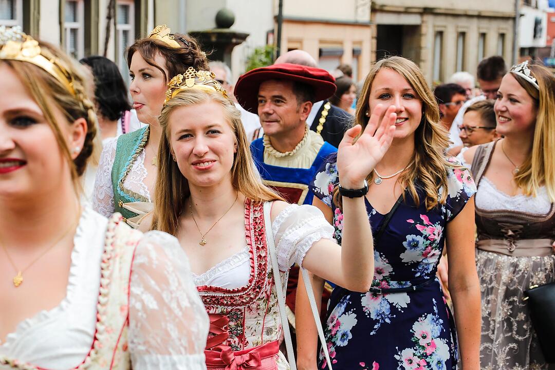 Weinfest-Eröffnung in Zeil am Main