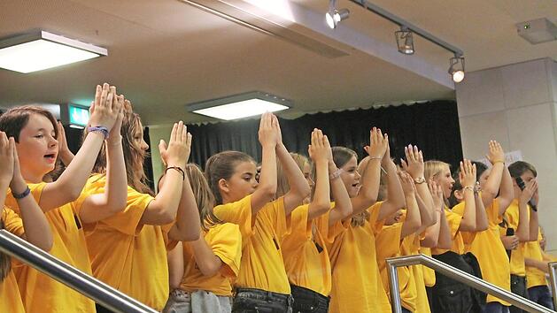 Viel Spa&szlig; gab es beim Schulfest Foto: Yannick Hupfer