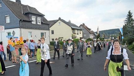 Der Schützenverein Burggrub Foto: Karl-Heinz Hofmann