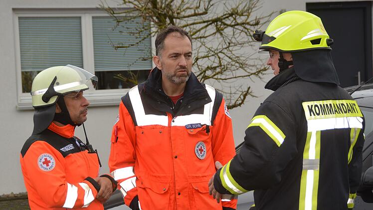 Elektro-Brand im Küchentrakt des Parkwohnstifts in Garitz Foto: Peter Rauch