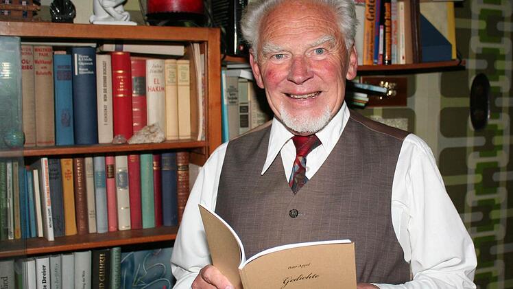 Peter Appel hat sein Buch schlicht "Gedichte" genannt. Foto: Evi Seeger