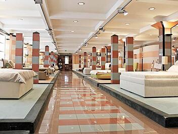 Die Auswahl erstreckt sich auf 1700 Quadratmeter.