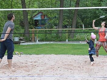 So beginnt eine Beachparty. Foto: Barbara Herbst