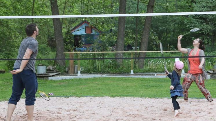 So beginnt eine Beachparty. Foto: Barbara Herbst