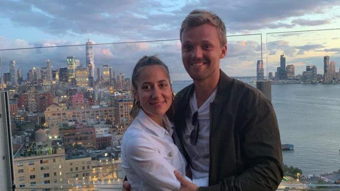 Kevin Krawietz und seine künftige Ehefrau Judit Csonka haben 2021 viel vor. Nach ihrer Hochzeit im Sommer stehen die US Open an, das vierte Grand-Slam-Turnier des Jahres. Es wird im September in New York City stattfinden, dort wo die beiden schon einmal 2020 von der Dachterrasse grüßten.
