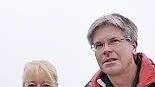 Wie wird sich das Naherholungsgebiet Goldbergsee weiter entwickeln? Angelika Droll-Lauenstein und Götz Lauenstein haben schon ein Konzept in der Tasche und damit bereits einen Wettbewerb gewonnen. Doch noch hüllt sich die Zukunft in einen Nebelschleier.  Foto: Hagen Lehmann