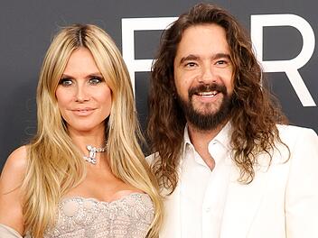 Tom Kaulitz verbrachte den Valentinstag mit seiner Frau Heidi Klum.