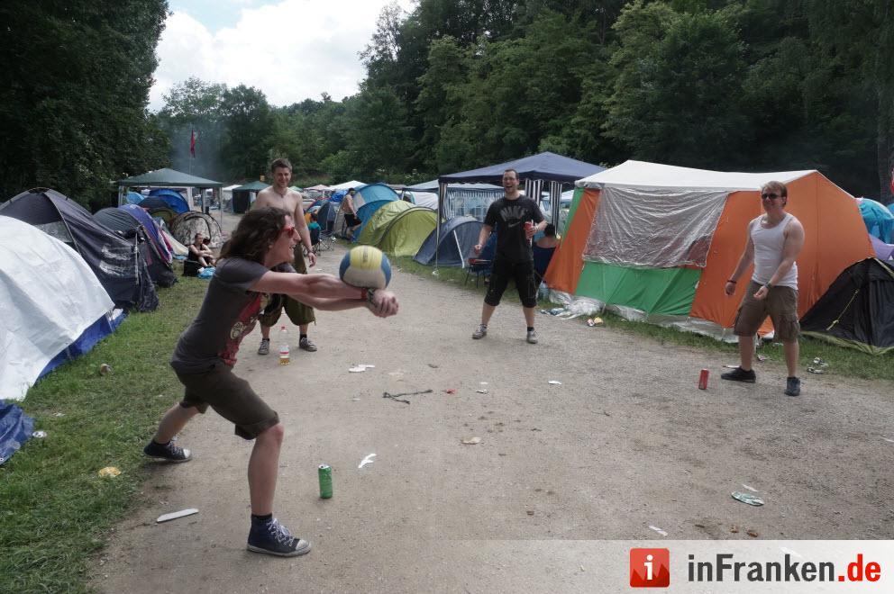 Rock im Park 2016 - Zeltplatz am Samstag
