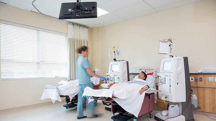 Dialyse, Blutreinigung, Nierenerkrankung, Nieren, Krankenschwester, Krankenhaus
