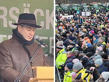 Bauernproteste in Nürnberg: Söder ignoriert Buhrufe - dann erntet er Applaus
