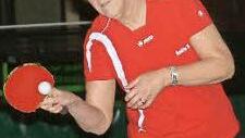 Beim 8:3-Sieg des TSV Teuschnitz gegen Tiefenlauter II gewann Anita Beetz zwei Einzel und das Doppel mit Jessica Kürschner. Foto: Franz