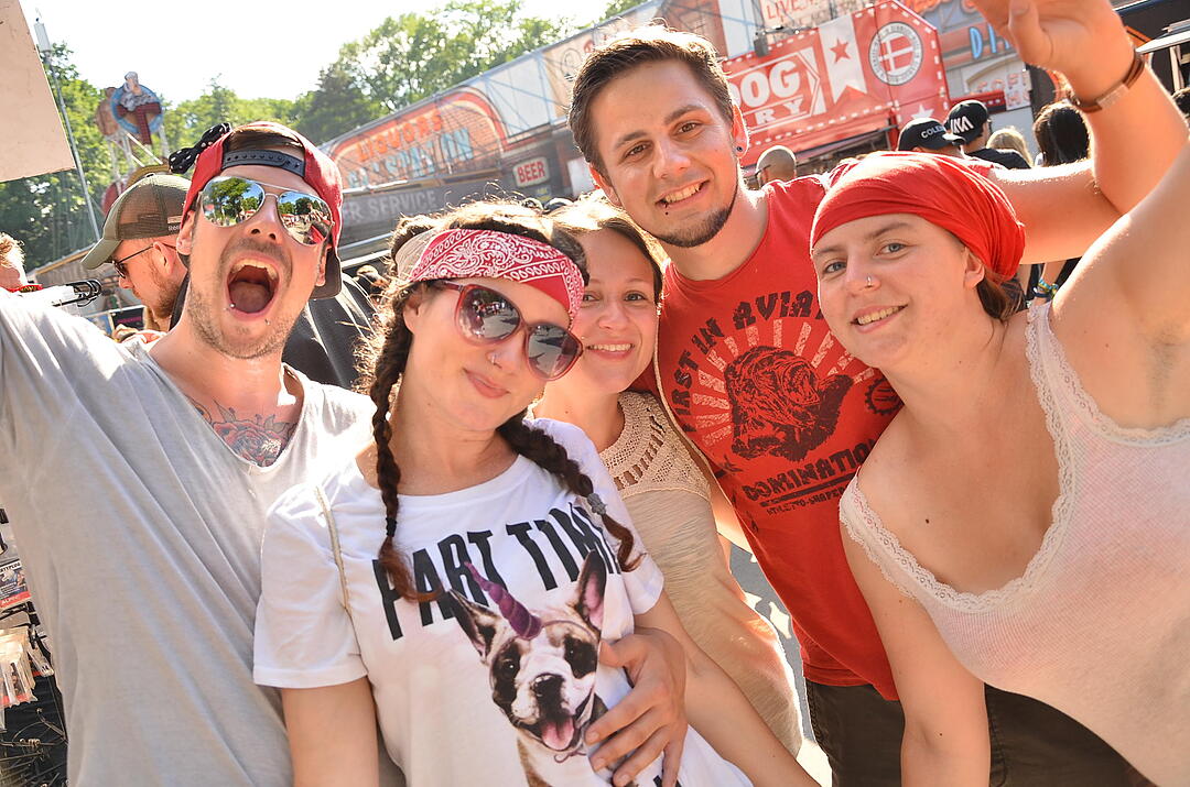 Rock im Park: Die Besucher am Sonntag