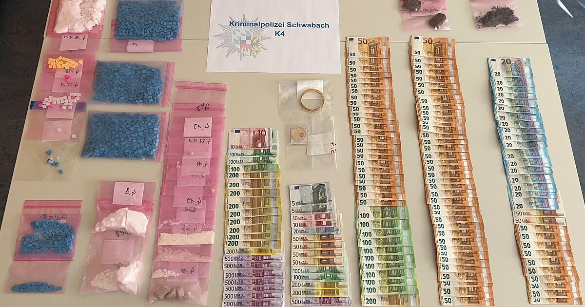 Schwabach/Roth district: Police strike against drug trafficking