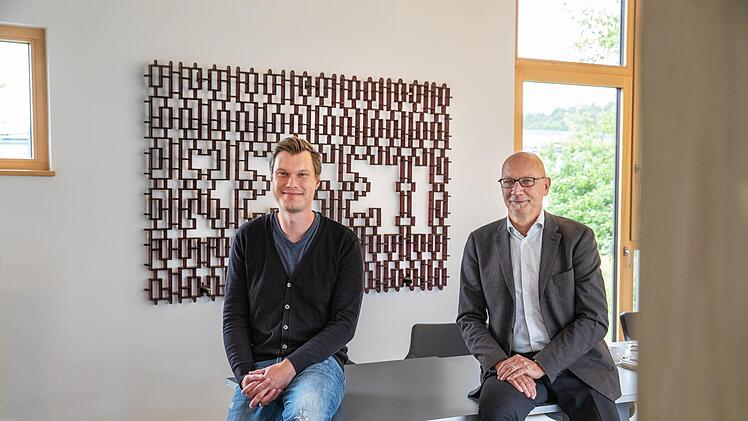 Intercorp-Geschäftsführer Fergus Wünschmann (rechts) und Thomas Keller (Business Development) Foto: intercorp