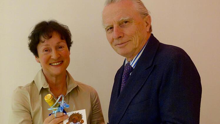 Gudrun Heil-Franke und Peter Deeg Foto: CSU Reiterswiesen