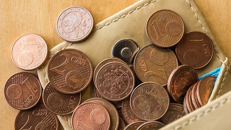 Kleinste Euro-M&uuml;nzen